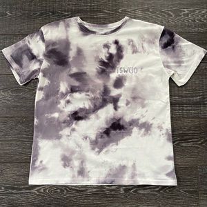 Oversized Athletic Tie Dye T-Shirt